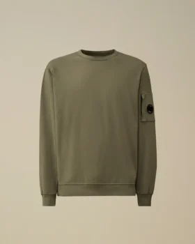 Hafif Polar Bisiklet Yaka Sweatshirt