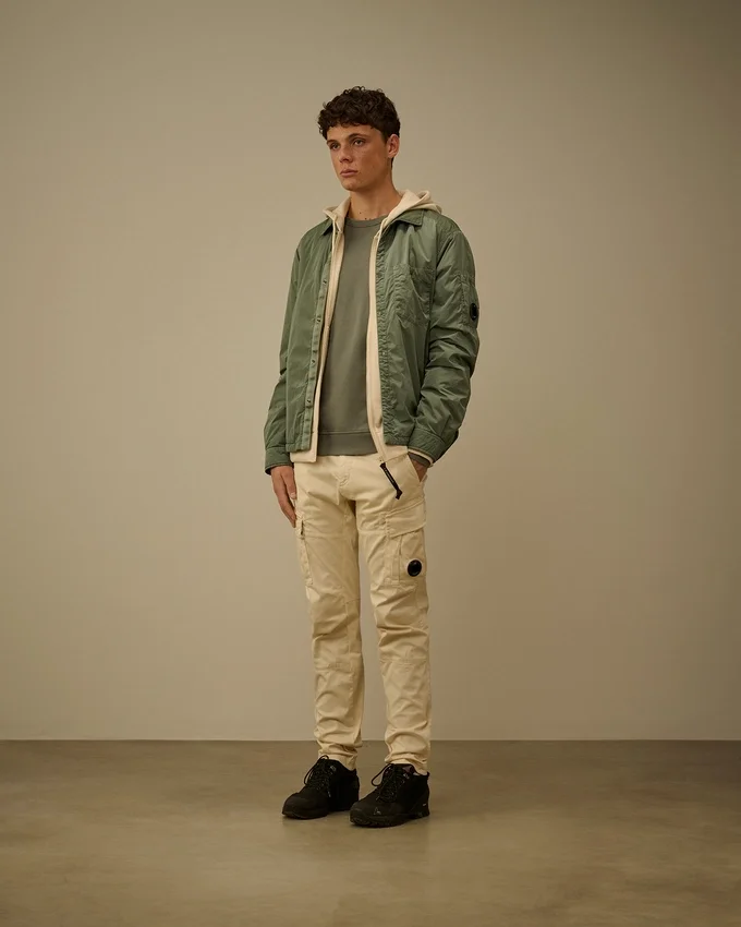 Hafif Polar Bisiklet Yaka Sweatshirt