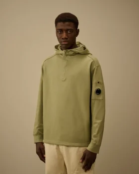 Hafif Polar Yarım Fermuarlı Lens Sweatshirt