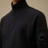Hafif Polar Yarım Fermuarlı Lens Sweatshirt