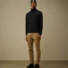 Hafif Polar Yarım Fermuarlı Lens Sweatshirt