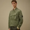 Heavy Chrome-R Fermuarlı Lens Overshirt