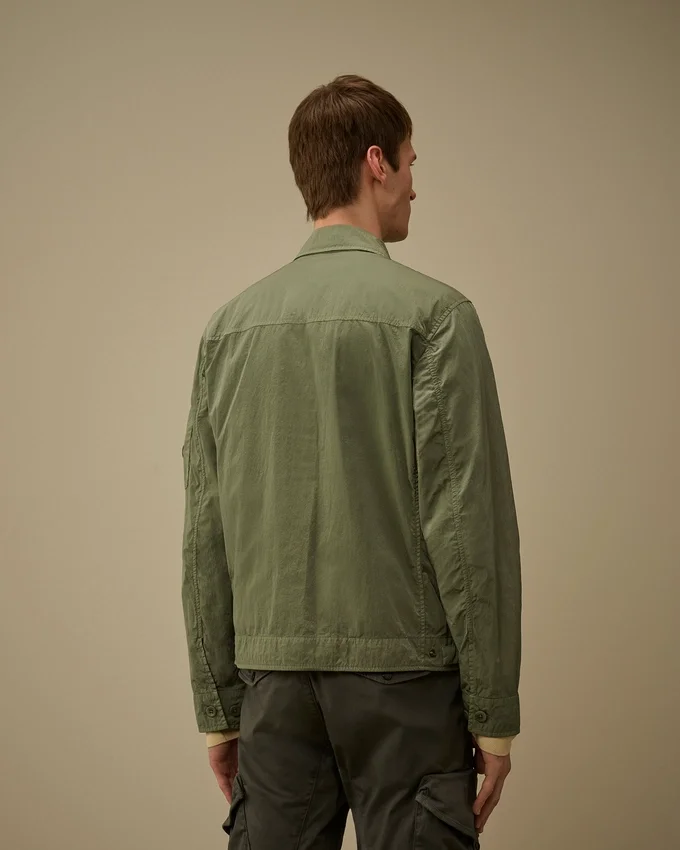 Heavy Chrome-R Fermuarlı Lens Overshirt