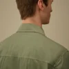 Heavy Chrome-R Fermuarlı Lens Overshirt