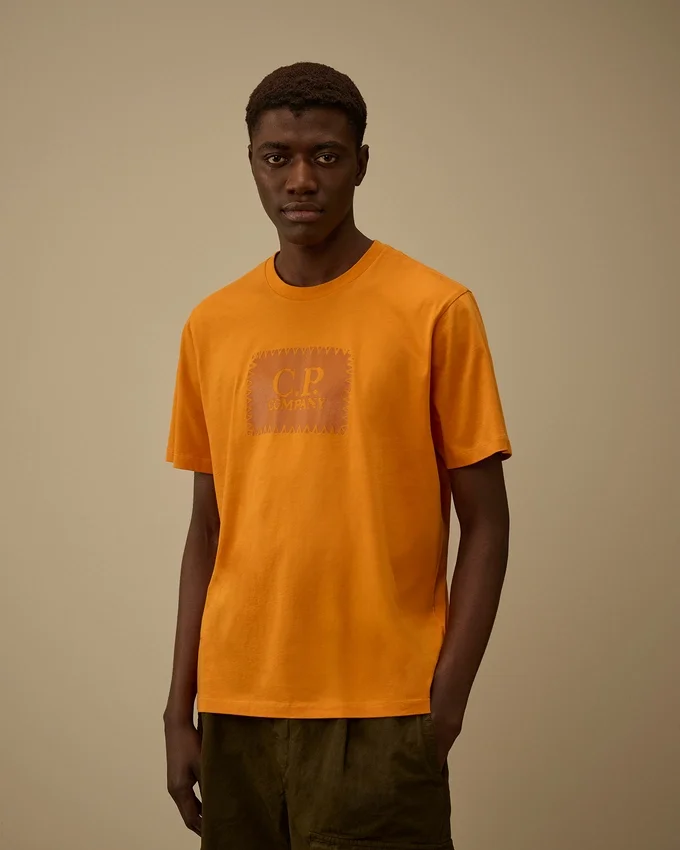 Jersey 30/1 Kısa Kollu Logo Etiketli Gömlek