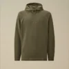Kalın Piket Kapüşonlu Sweatshirt