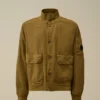 Kırık Dimi Desenli Lens Bomber Ceket