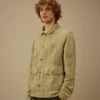 Kırık Dimi Düğmeli Overshirt
