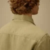 Kırık Dimi Düğmeli Overshirt