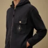 Malfilè Polar Fermuarlı Kapüşonlu Sweatshirt