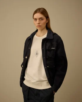 Malfilè Polar Kısa Kollu Sweatshirt