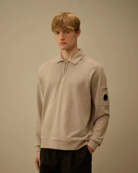 Malfilè Polar Lens Yarım Fermuarlı Sweatshirt