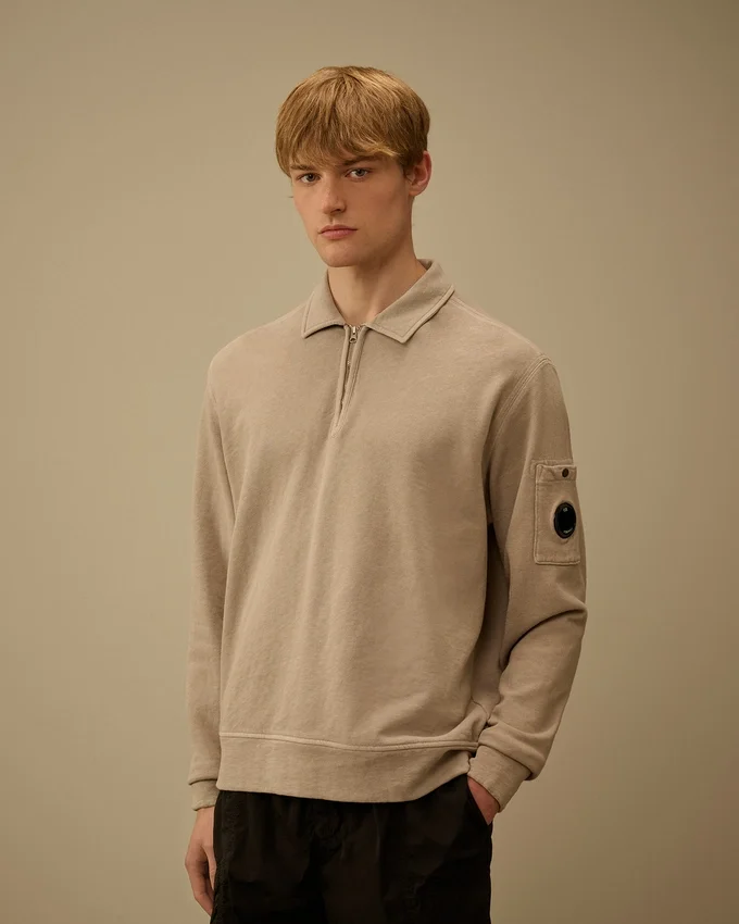 Malfilè Polar Lens Yarım Fermuarlı Sweatshirt