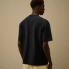 Merserize Jersey 30/2 Bükümlü Kısa Kollu Nakışlı Gömlek