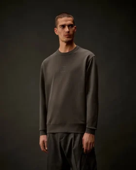 Metropolis Series Esnek Polar Bisiklet Yaka Sweatshirt