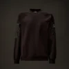Metropolis Series Esnek Polar Karışımlı Bisiklet Yaka Sweatshirt