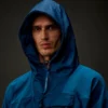 Metropolis Series Esnek Polar Karışımlı Yarım Fermuarlı Kapüşonlu Sweatshirt