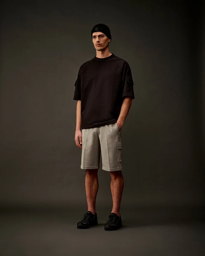 Metropolis Series Esnek Polar Kısa Kollu Sweatshirt