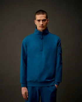 Metropolis Series Esnek Polar Yarım Fermuarlı Sweatshirt