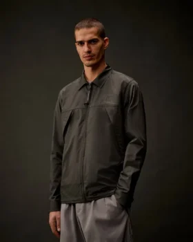 Metropolis Series Gabardin Fermuarlı Overshirt