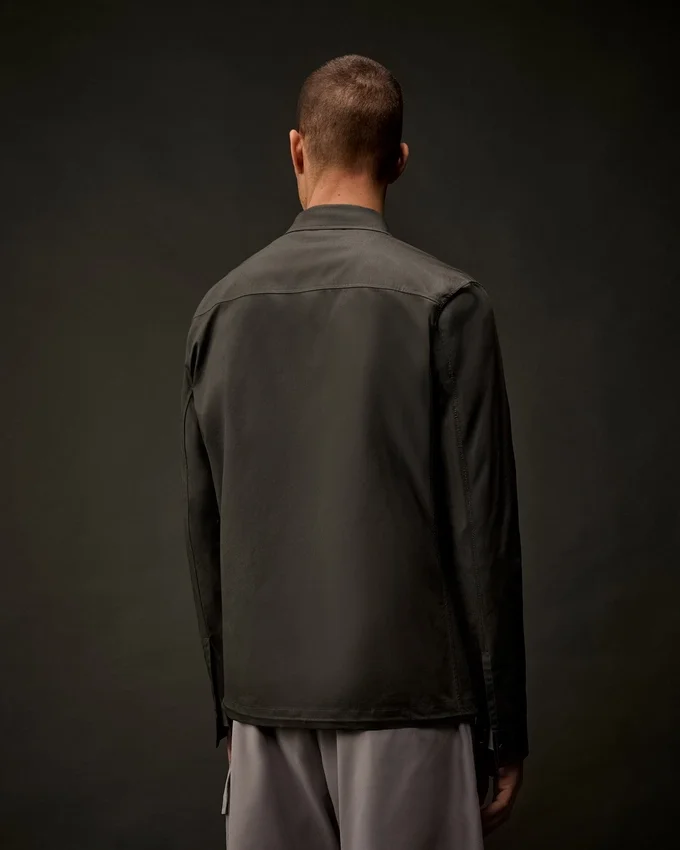 Metropolis Series Gabardin Fermuarlı Overshirt