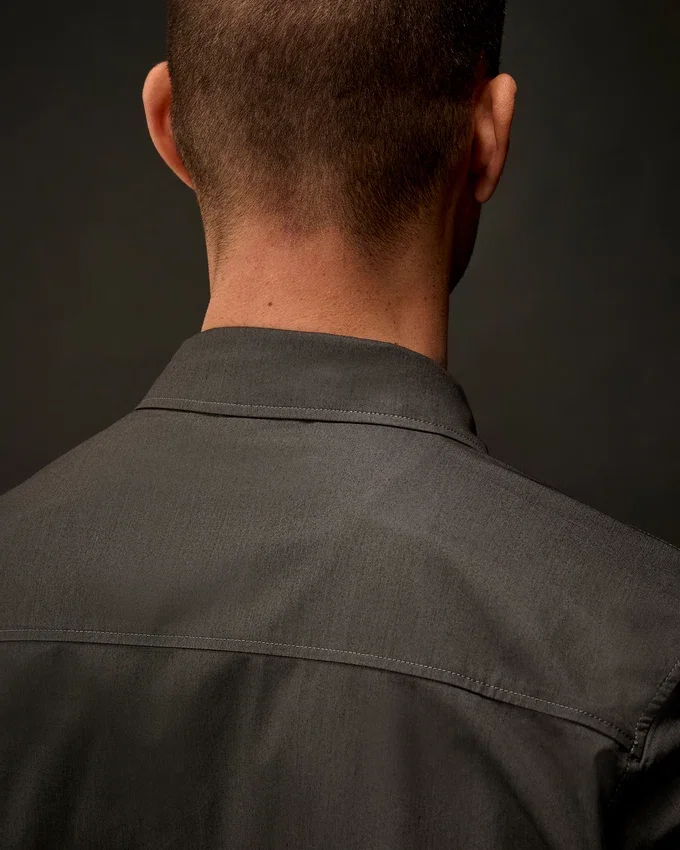 Metropolis Series Gabardin Fermuarlı Overshirt