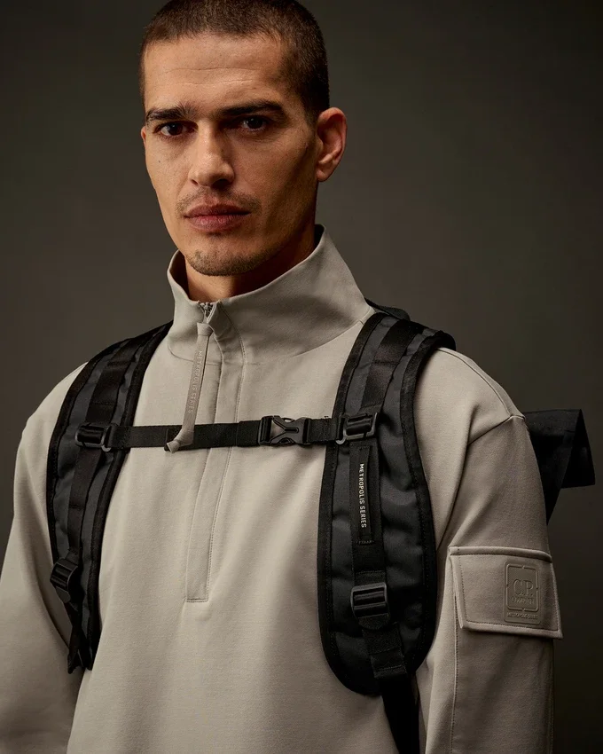 Metropolis Series Kauçuk Detaylı Karışık Sırt Çantası