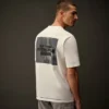 Metropolis Series Merserize Jersey Kısa Kollu Baskılı Grafik Tişört