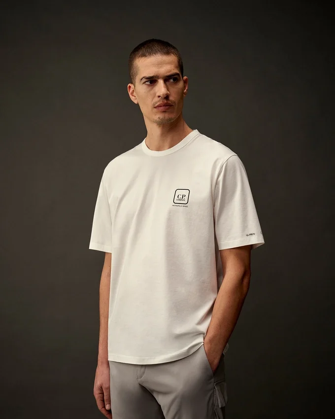 Metropolis Series Merserize Jersey Kısa Kollu Baskılı Grafik Tişört