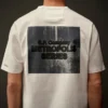 Metropolis Series Merserize Jersey Kısa Kollu Baskılı Grafik Tişört