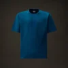 Metropolis Series Merserize Jersey Kısa Kollu Kauçuk Kaplamalı Rozetli Tişört
