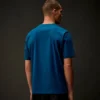 Metropolis Series Merserize Jersey Kısa Kollu Rozetli Gömlek