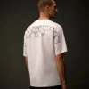 Metropolis Series Merserize Jersey Kısa Kollu Sırt Nakışlı Gömlek