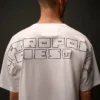 Metropolis Series Merserize Jersey Kısa Kollu Sırt Nakışlı Gömlek