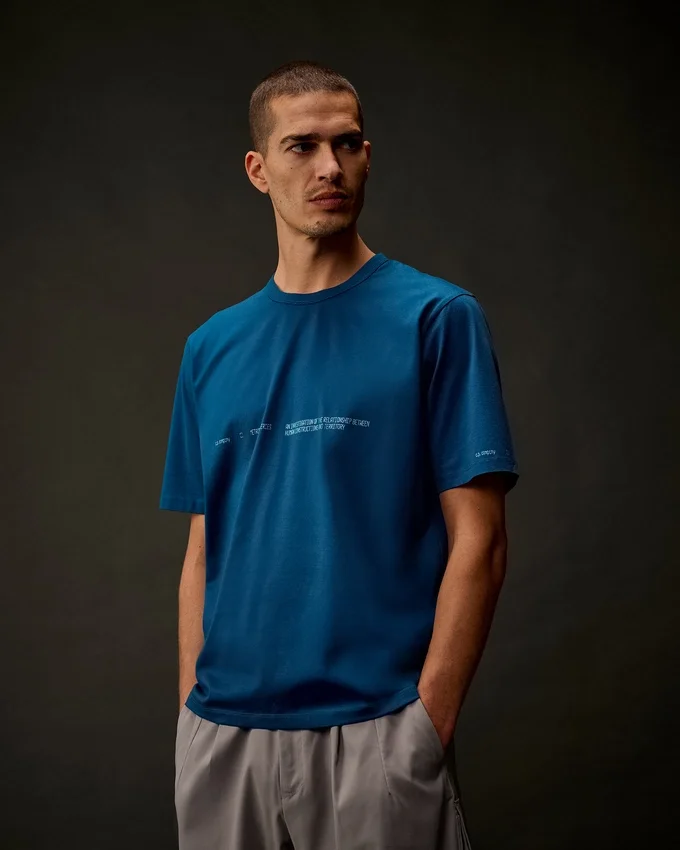 Metropolis Series Merserize Jersey Kısa Kollu Tişört
