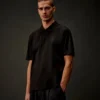 Metropolis Series Merserize Jersey Kısa Kollu Yarım Fermuarlı Polo