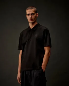 Metropolis Series Merserize Jersey Kısa Kollu Yarım Fermuarlı Polo