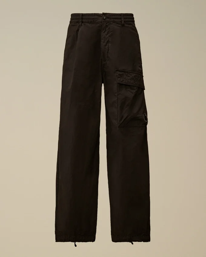 Micro-Reps Geniş Paça Cepli Lens Pantolon