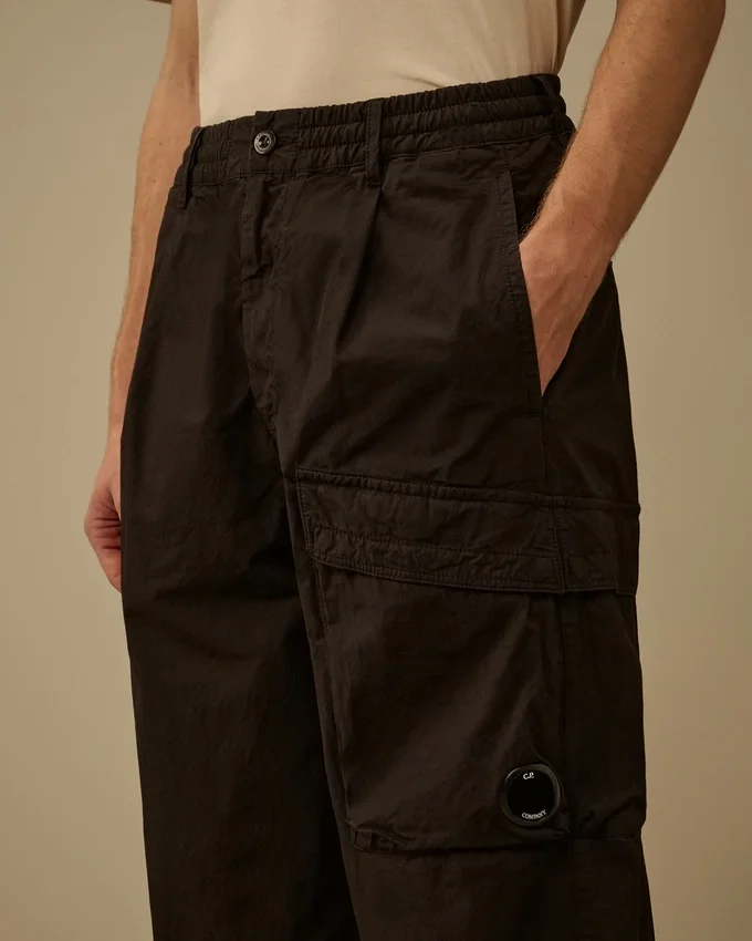 Micro-Reps Geniş Paça Cepli Lens Pantolon