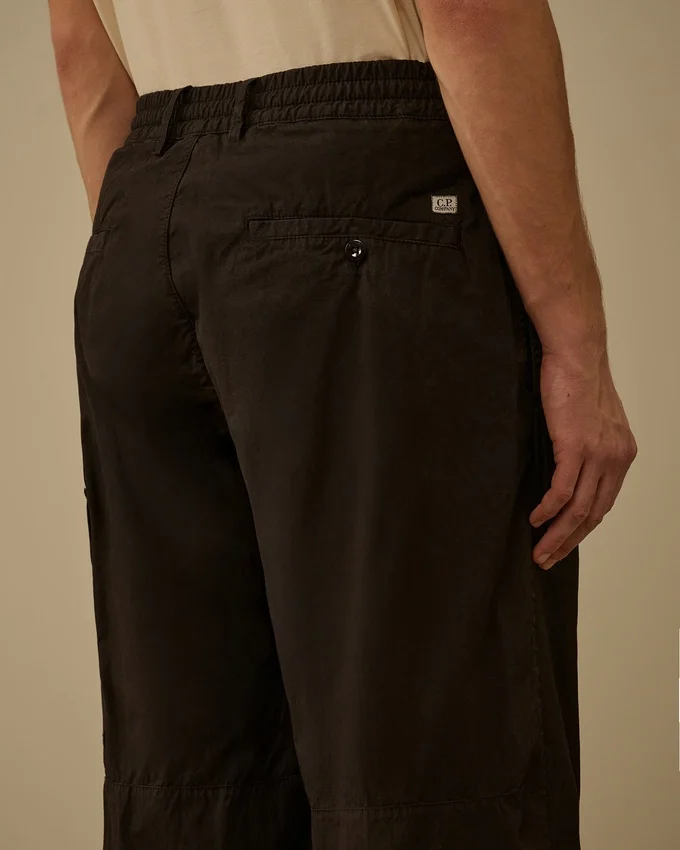 Micro-Reps Geniş Paça Cepli Lens Pantolon