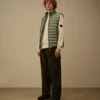 Micro-Reps Geniş Paça Cepli Lens Pantolon