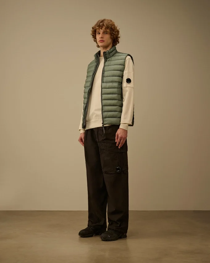Micro-Reps Geniş Paça Cepli Lens Pantolon