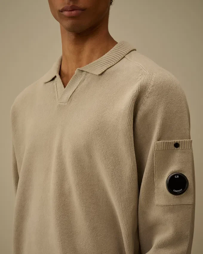 Pamuk Şenil Polo Lens Kazak