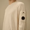Pamuk/Naylon Yuvarlak Yaka Lens Raglan Kazak