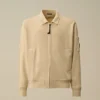 Pamuklu Diyagonal Polar Fermuarlı Lens Sweatshirt