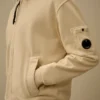 Pamuklu Diyagonal Polar Fermuarlı Lens Sweatshirt
