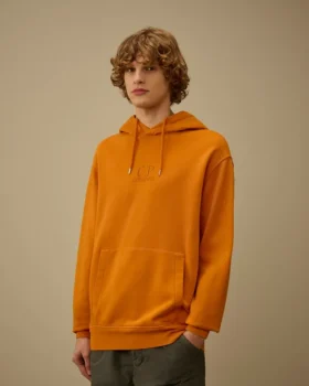 Pamuklu Diyagonal Polar Kapüşonlu Sweatshirt