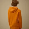 Pamuklu Diyagonal Polar Kapüşonlu Sweatshirt
