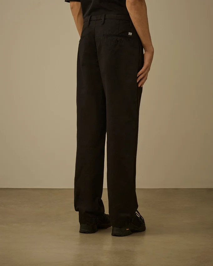 Pamuklu Gabardin Bol Kesim Pantolon