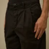 Pamuklu Gabardin Bol Kesim Pantolon